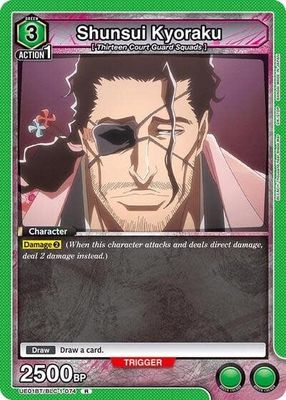 Shunsui Kyoraku (074) - UE01BT/BLC-1-074 (Foil, Rare)