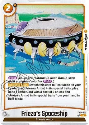 Frieza&#39;s Spaceship - FB04-102 (Holofoil, Rare)