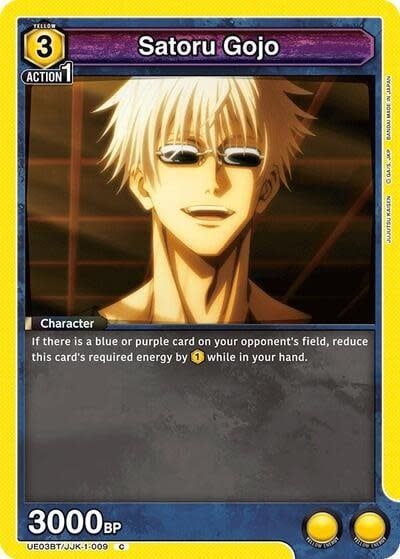 Satoru Gojo (009) - UE03BT/JJK-1-009 (Normal, Common)