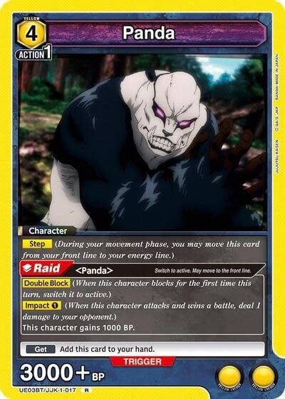 Panda (017) - UE03BT/JJK-1-017 (Foil, Rare)