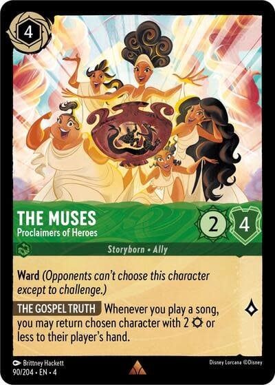 The Muses - Proclaimers of Heroes - 90/204 (Normal, Rare)