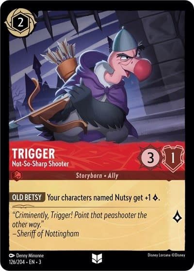 Trigger - Not-So-Sharp Shooter - 126/204 (Cold Foil, Uncommon)