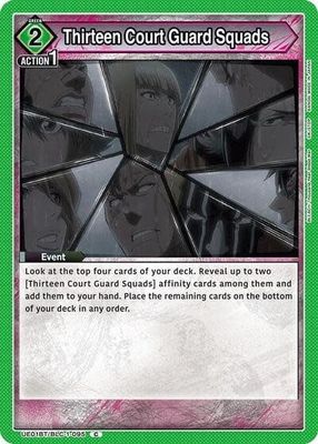 Thirteen Court Guard Squads - UE01BT/BLC-1-095 (Normal, Common)