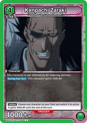 Kenpachi Zaraki (080) - UE01BT/BLC-1-080 (Normal, Uncommon)