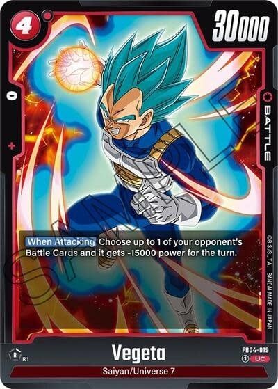 Vegeta - FB04-019 (Normal, Uncommon)