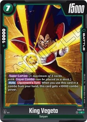 King Vegeta - FS03-12 (Normal, Common)