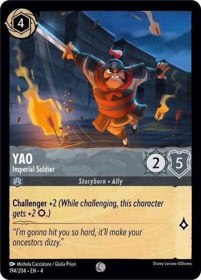 Yao - Imperial Soldier - 194/204 (Normal, Common)