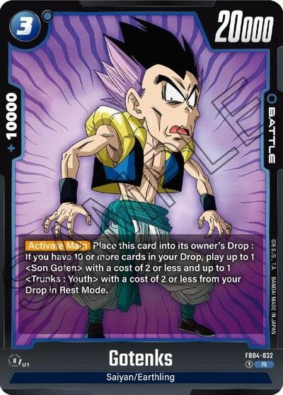 Gotenks - FB04-032 (Holofoil, Rare)