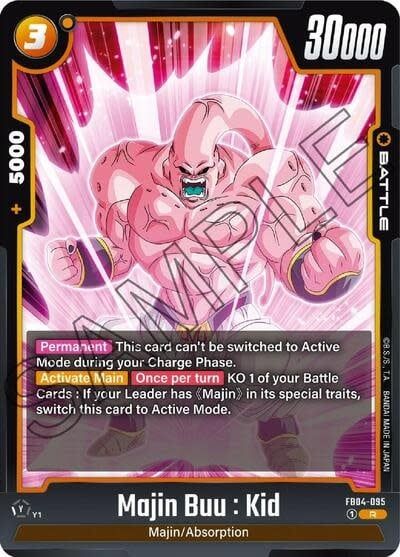 Majin Buu : Kid - FB04-095 (Holofoil, Rare)