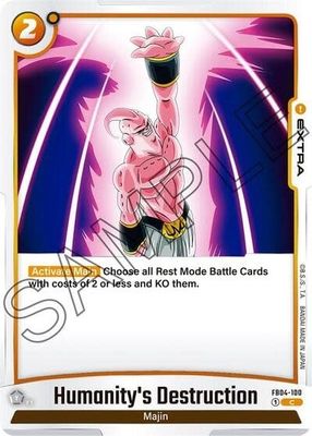 Humanity&#39;s Destruction - FB04-100 (Normal, Common)