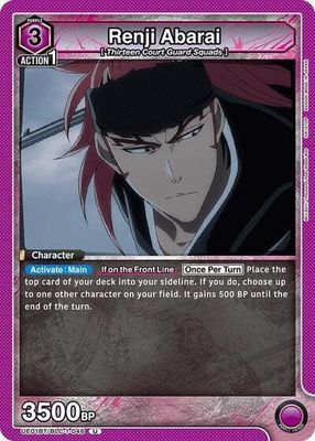 Renji Abarai (046) - UE01BT/BLC-1-046 (Normal, Uncommon)