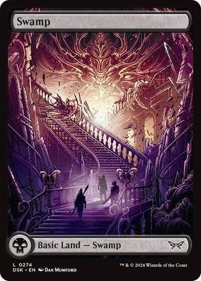 Swamp (274) - Full Art (Foil, L) (DSK)