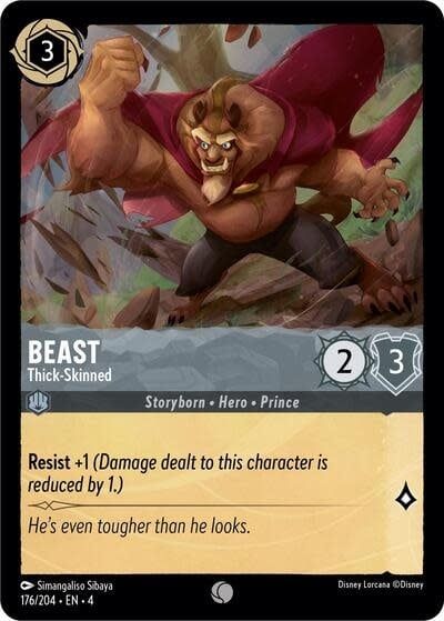 Beast - Thick-Skinned - 176/204 (Normal, Common)