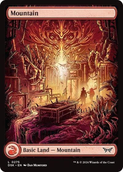 Mountain (275) - Full Art (Foil, L) (DSK)