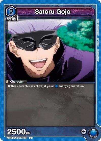 Satoru Gojo (045) - UE03BT/JJK-1-045 (Normal, Uncommon)