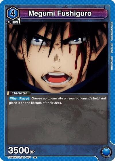 Megumi Fushiguro (057) - UE03BT/JJK-1-057 (Normal, Uncommon)
