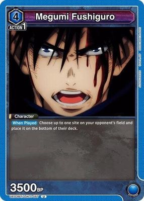 Megumi Fushiguro (057) - UE03BT/JJK-1-057 (Normal, Uncommon)