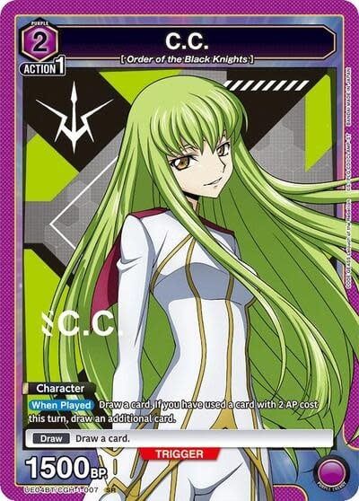 C.C. (007) - UE04BT/CGH-1-007 (Foil, Super Rare)