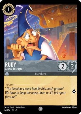 Rudy - Groove Disrupter - 174/204 (Normal, Common)