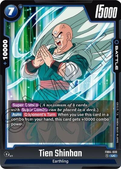 Tien Shinhan - FB04-039 (Normal, Uncommon)