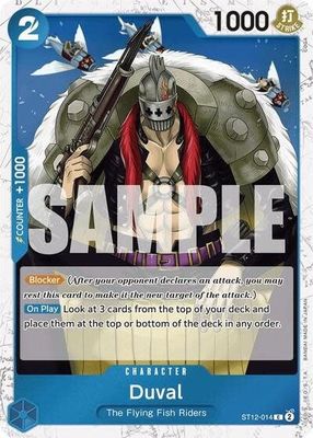 Duval (Jolly Roger Foil) - ST12-014 (Foil, C)