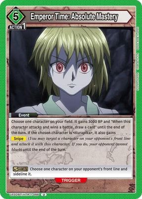 Emperor Time: Absolute Mastery - UE02BT/HTR-1-096 (Normal, Uncommon)