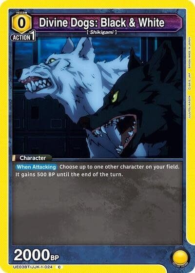 Divine Dogs: Black &amp; White - UE03BT/JJK-1-024 (Normal, Common)