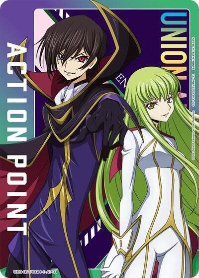 Action Point Card (AP01) (Lelouch Lamperouge/C.C.) - UE04BT/CGH-1-AP01 (Normal, Action Point)
