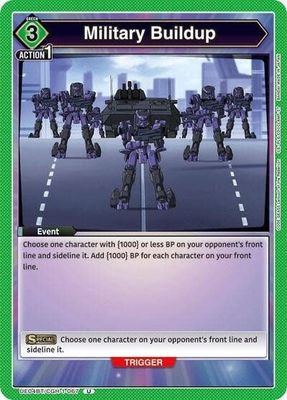 Military Buildup - UE04BT/CGH-1-067 (Normal, Uncommon)
