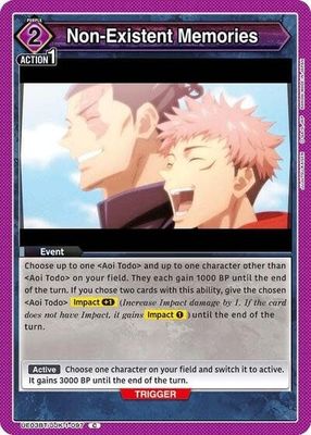 Non-Existent Memories - UE03BT/JJK-1-097 (Normal, Common)