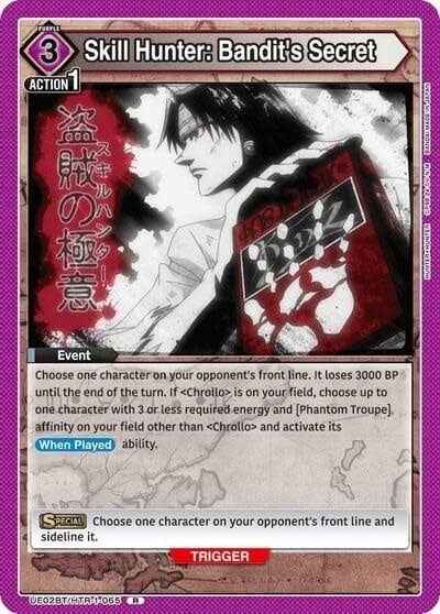 Skill Hunter: Bandit&#39;s Secret - UE02BT/HTR-1-065 (Foil, Rare)