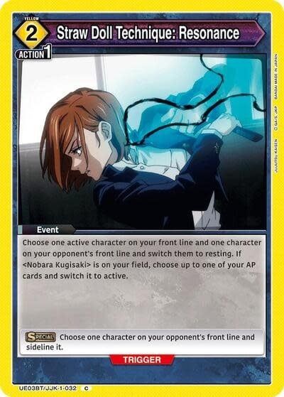 Straw Doll Technique: Resonance - UE03BT/JJK-1-032 (Normal, Common)