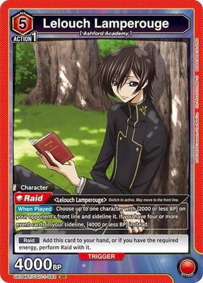 Lelouch Lamperouge (092) - UE04BT/CGH-1-092 (Foil, Super Rare)
