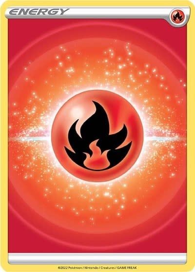 Fire Energy (2022 Unnumbered) (Reverse Holofoil, Common)
