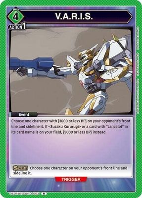 V.A.R.I.S. - UE04BT/CGH-1-063 (Foil, Rare)
