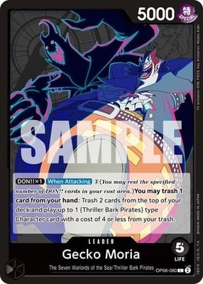 Gecko Moria (080) - OP06-080 (Normal, L)