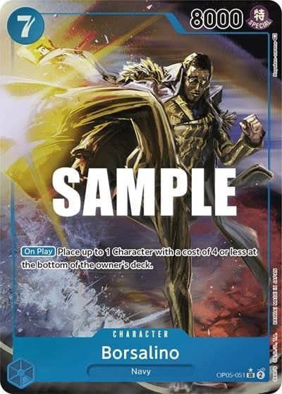 Borsalino (Alternate Art) - OP05-051 (Foil, SR)