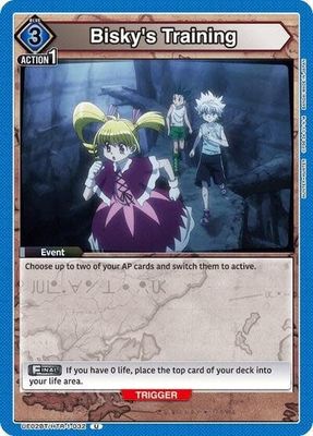 Bisky&#39;s Training - UE02BT/HTR-1-032 (Normal, Uncommon)