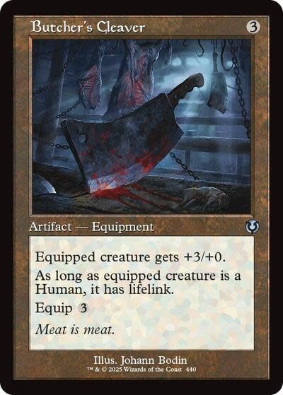 Butcher&#39;s Cleaver (Retro Frame) - 440 (Normal, U)