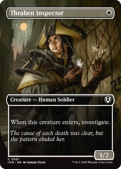 Thraben Inspector (Borderless) - 301 (Normal, C)