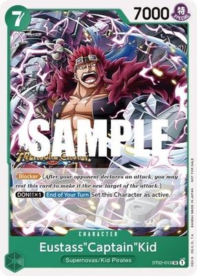 Eustass&quot;Captain&quot;Kid (Tournament Pack Vol. 5) - ST02-013 (Normal, SR)