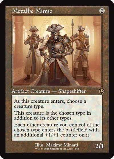 Metallic Mimic (Retro Frame) - 445 (Foil, R)