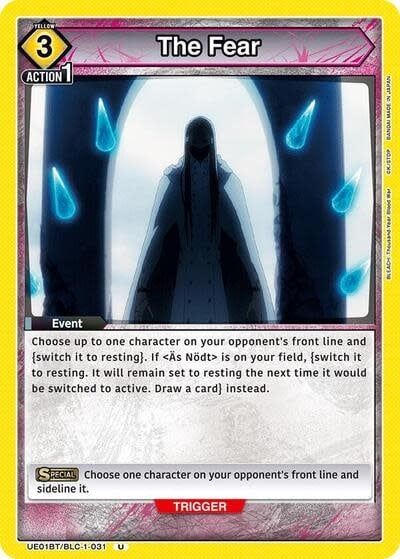 The Fear - UE01BT/BLC-1-031 (Normal, Uncommon)
