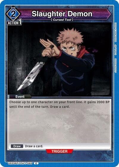 Slaughter Demon - UE03BT/JJK-1-065 (Normal, Common)