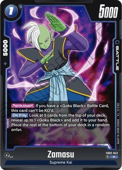 Zamasu - FB02-042 (Holofoil, Rare)