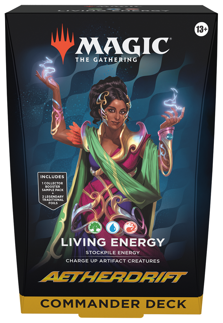 Magic: The Gathering - Aetherdrift - Living Energy Commander Deck