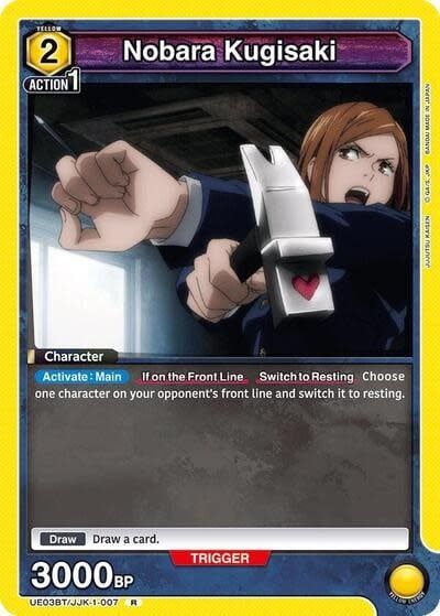 Nobara Kugisaki (007) - UE03BT/JJK-1-007 (Foil, Rare)
