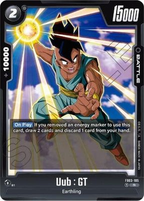Uub : GT - FB03-105 (Holofoil, Rare)