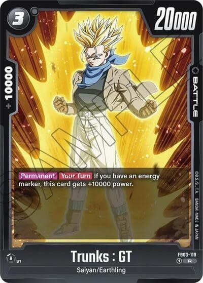 Trunks : GT - FB03-119 (Holofoil, Rare)