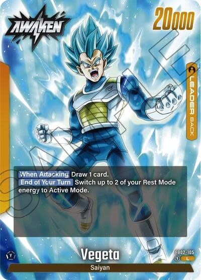 Vegeta - FB02-105 (Normal, Leader)